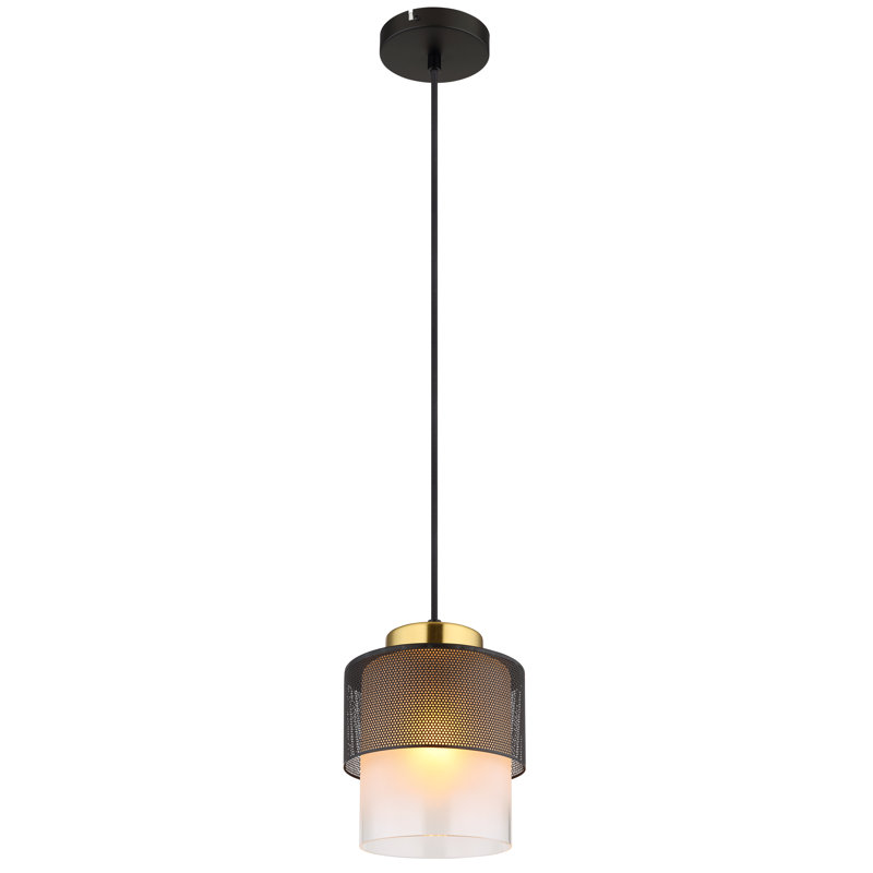 1 - Light Matte Black Pendant