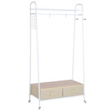 Soleil 99cm Rolling Clothing Rack