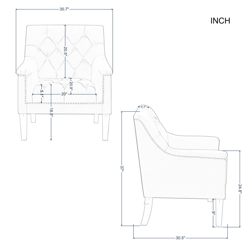 Fauteuil Elmire
