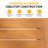 Counter Height 39.37'' Aluminum Frame Outdoor Patio Bar Table Wood-Like
