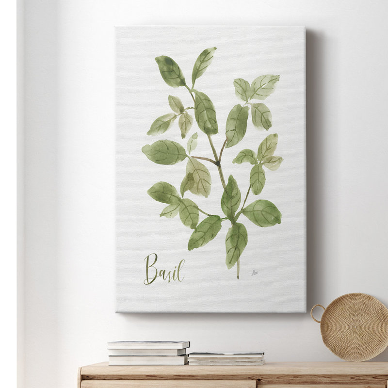 " Herb Basil ", 18" H x 12" W x  1.5" D