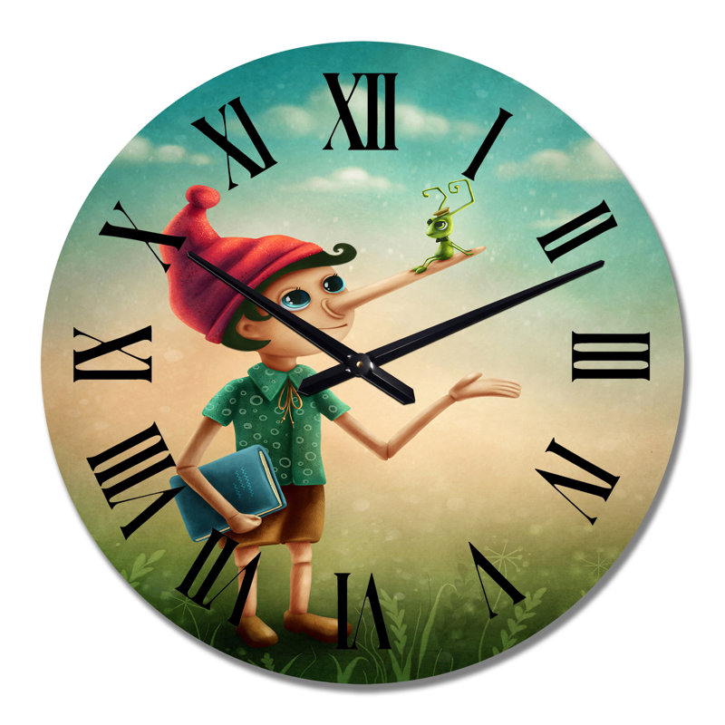 Horloge murale Pinocchio, Grand