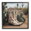 Floral, bottes de cow-boy sur bois, impression-93872989-93872992