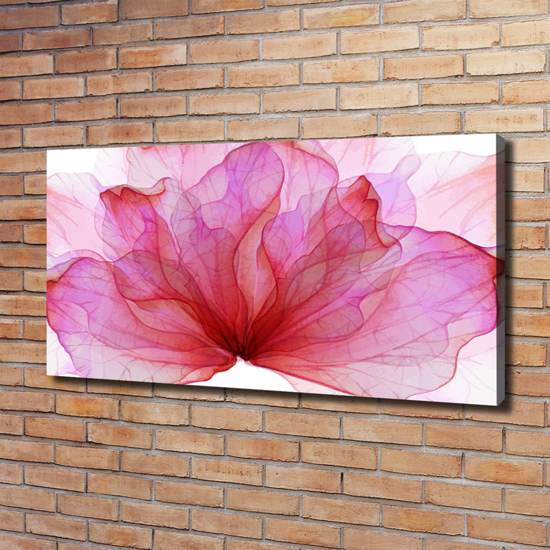 Pink Flower - Wrapped Canvas Print
