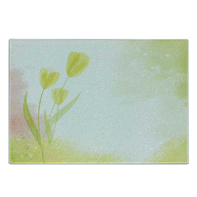 Planche à découper en verre trempé Ambesonne