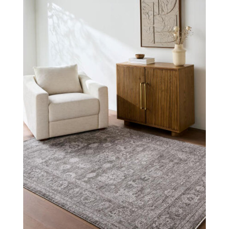 Bormann Machine Woven Indoor Area Rug, Rectangle 9' x 12'