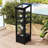 Mini Wood Greenhouse with Adjustable Shelves, Movable Storage Box and Openable Roof-114510574