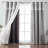 Crenshaw Solid Room Darkening Thermal Grommet Curtain Panels-408045249