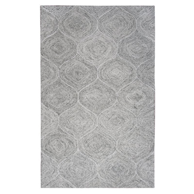 Gaige Wool Geometric Indoor Rug