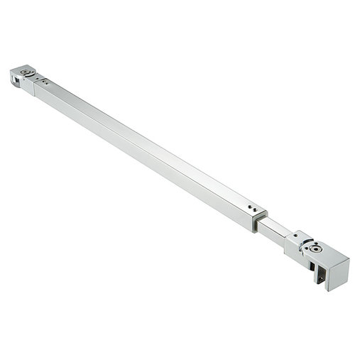 Barra Di Supporto Per Vetro Doccia Senza Cornice 40 Cm - Acciaio Inox, Per Spessori 6-10 Mm, Con Accessori - Foto 2