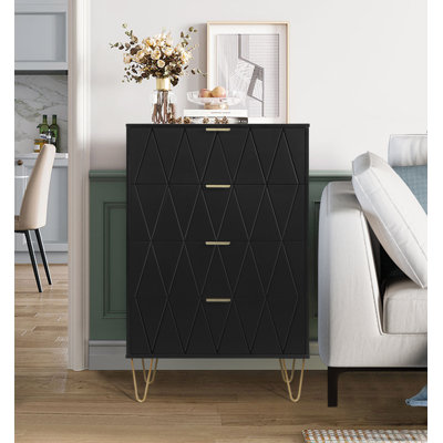 Marable 4 Drawer 59.9cm W Chest