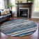 Premium Machine Washable Lyndhurst AMF1191 Stripes Rug