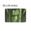 Tapis pour salle de bain Bamboo Forest Frog, l 36 x L 24