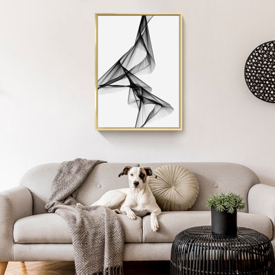 Impression sur toile, cadre flottant