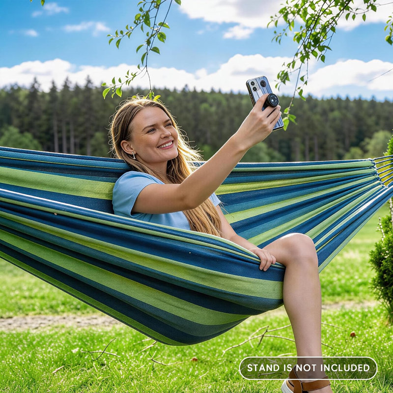 Portable tree hammock