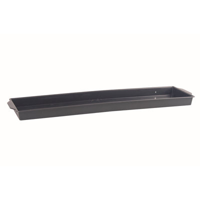 Plateau en plastique noir