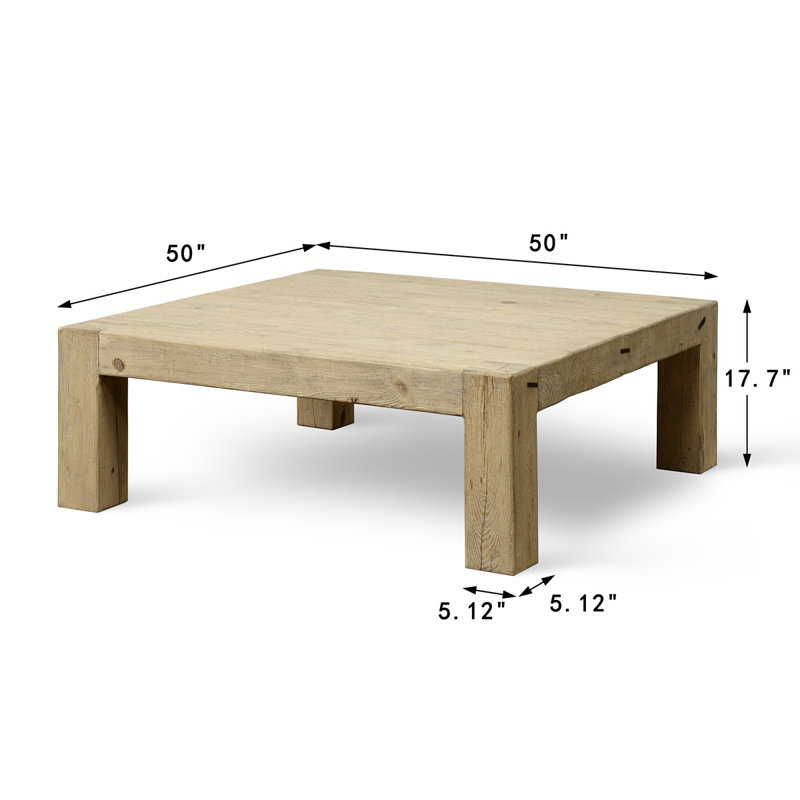 Capri Solid Wood Coffee Table