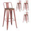 Julianne Counter Stool with Metal Frame-518040615