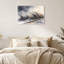 Art mural sur toile aquarelle gris et brun clair Windblown-1827594246