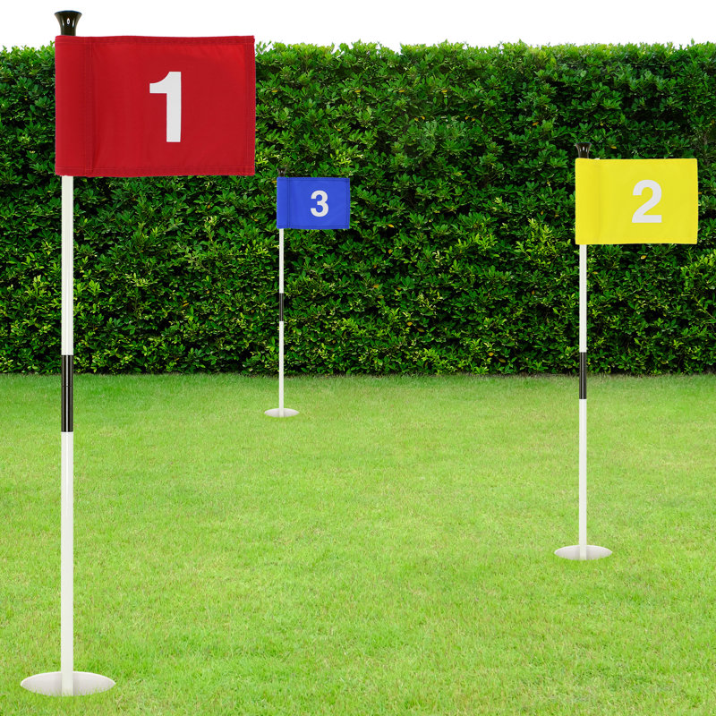 Backyard Mini Golf Flagstick Set Of 3