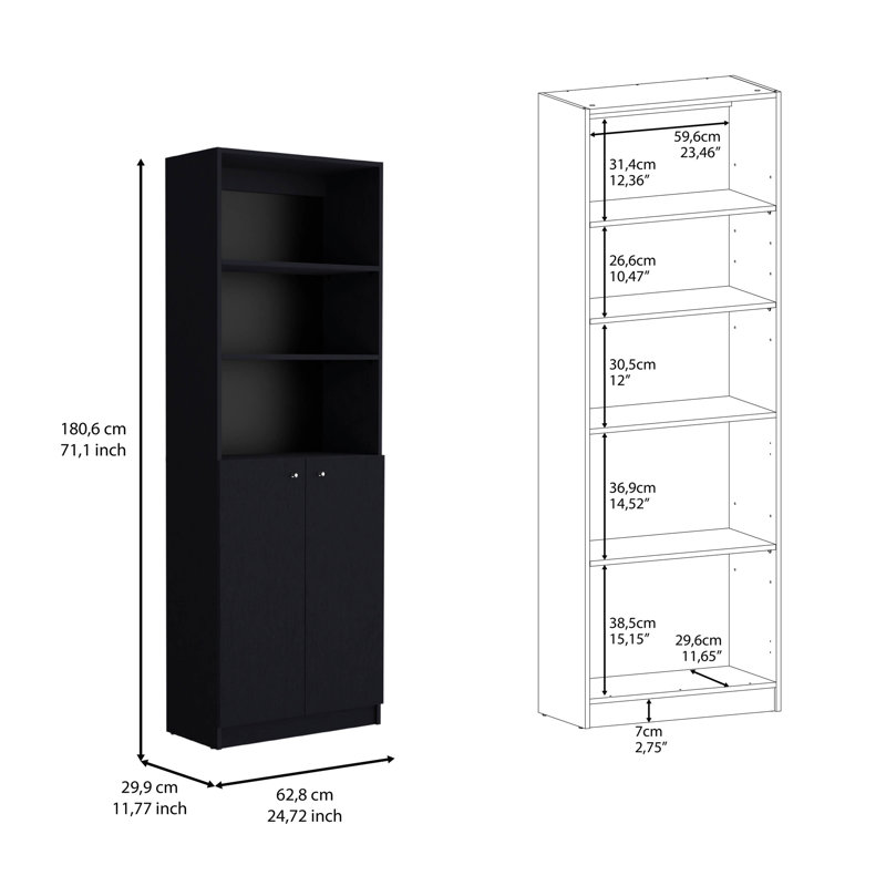Bookcase, Black