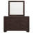Vicdan 6-drawer Dresser with Mirror Dark Cocoa-116447397