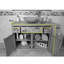 Esther 1000mm Single Bathroom Vanity with Vessel Ceramic Basin