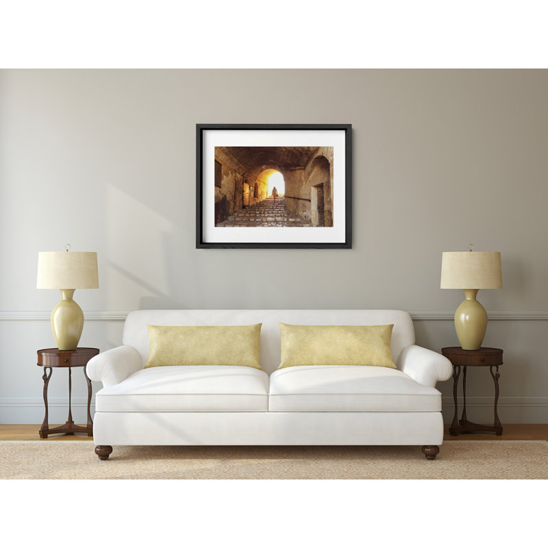 Gone Girl Print by Joseph Regan, 22" H x 26" W x 0.75" D, Black