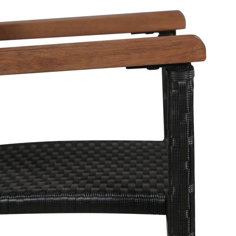 Kaelyn 4 - Person Acacia Patio Dining Set with Square Table