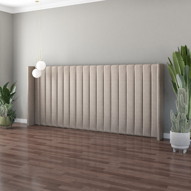 Arye Upholstered Headboard, Natural