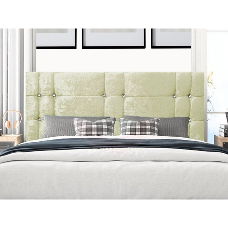 Lechlade Upholstered Headboard, Super King (6'), Cream