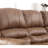 Margena 83.5" Wide Classic and Oversized Top Faux Leather Manual Reclining Sofa with Nailhead Trim