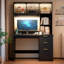 Computer Desk with Power Outlet-1266802895