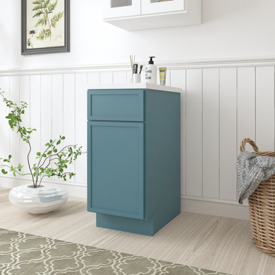 Base de meuble-lavabo simple 15 po seulement
