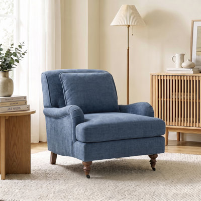 English Classic Roll Arm Chair