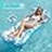 Inflatable Pool Float Lounge - Floaties Rafts For Adults Floating Lounger Sun Tanning Floats Cool Water Floaty Swimming Lake Beach Party Toys
