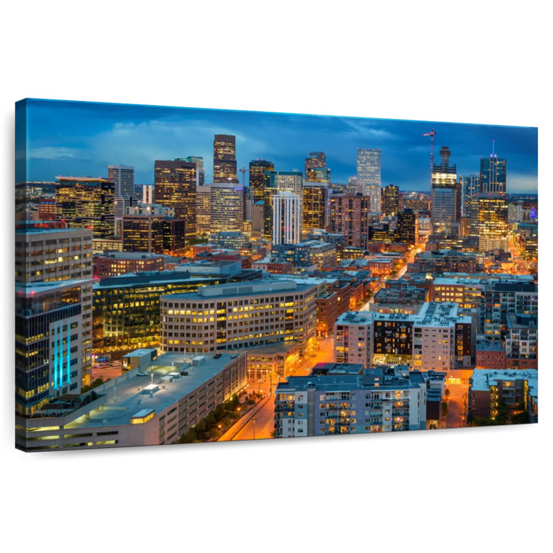 Kavia Denver Blue Hour, H 32 po x l 48 po