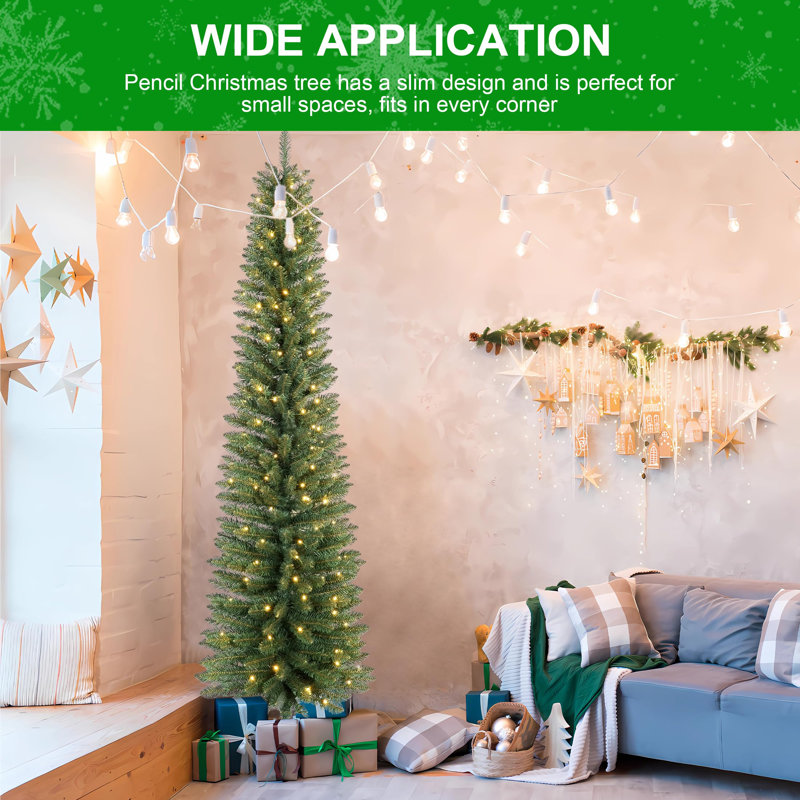 Arbre de Noël épinette pré-éclairé