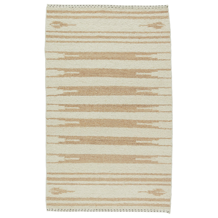 Sapar Handmade Light Tan Area Rug