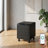Luxury Leather Chest with Fingerprint & App Control, WiFi/Bluetooth Smart Biometric Security Box with LED, Temperature/Humidity Display for Bedroom, Closet & Office-1604783690