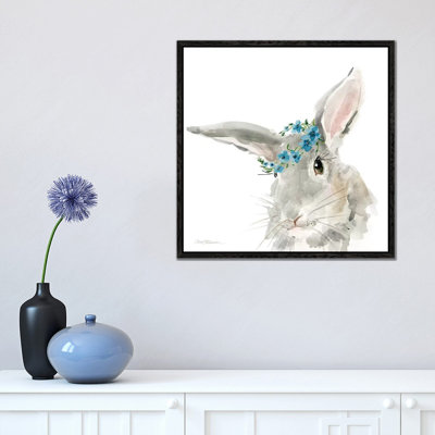Glamour Girls: Rabbit by Carol Robinson - Print on Canvas