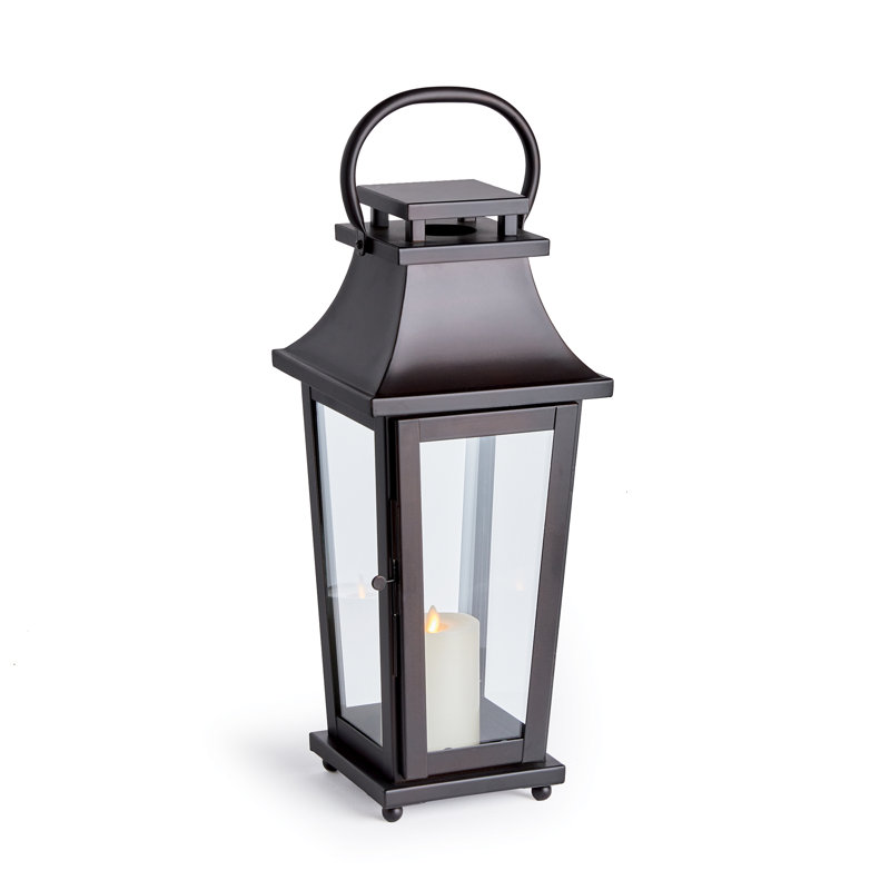 Lantern, 19.25" H x 8" W x 8" D
