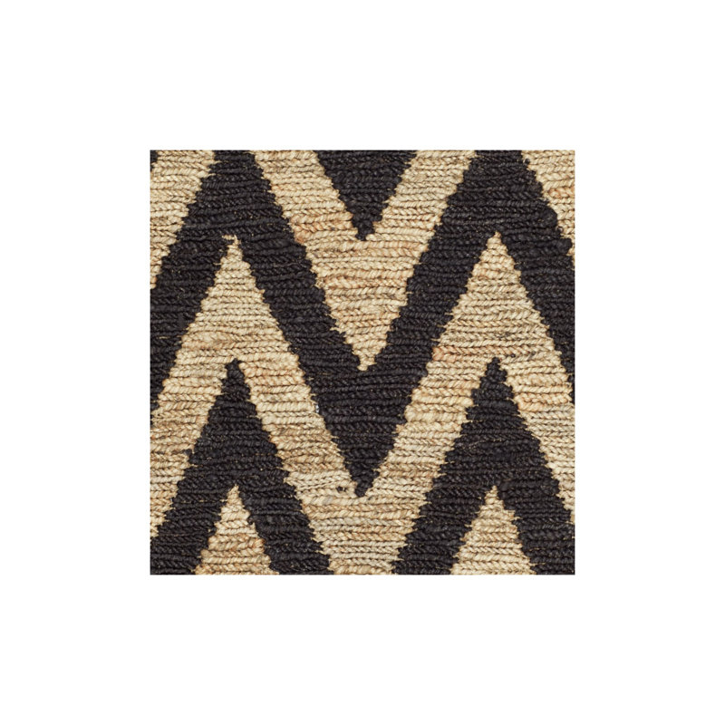 Tapis en jute noué à la main Louisos, Rectangle 4 pi x 6 pi