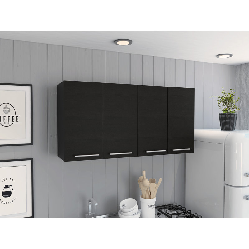 Armoire murale Stockton, Noir