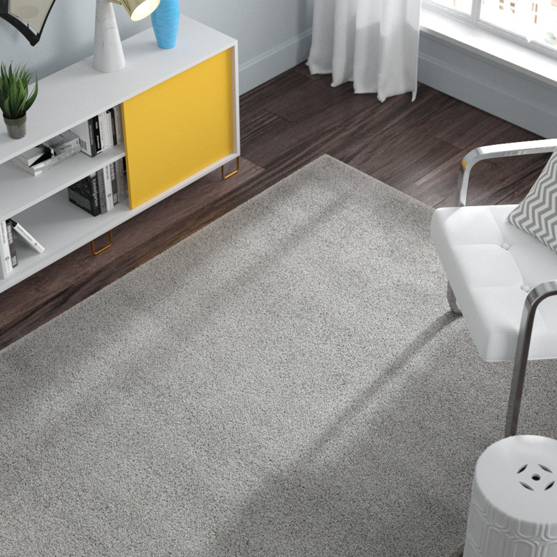 Tapis gris clair Ankeny, Rectangle 5 pi 1 po x 8 pi