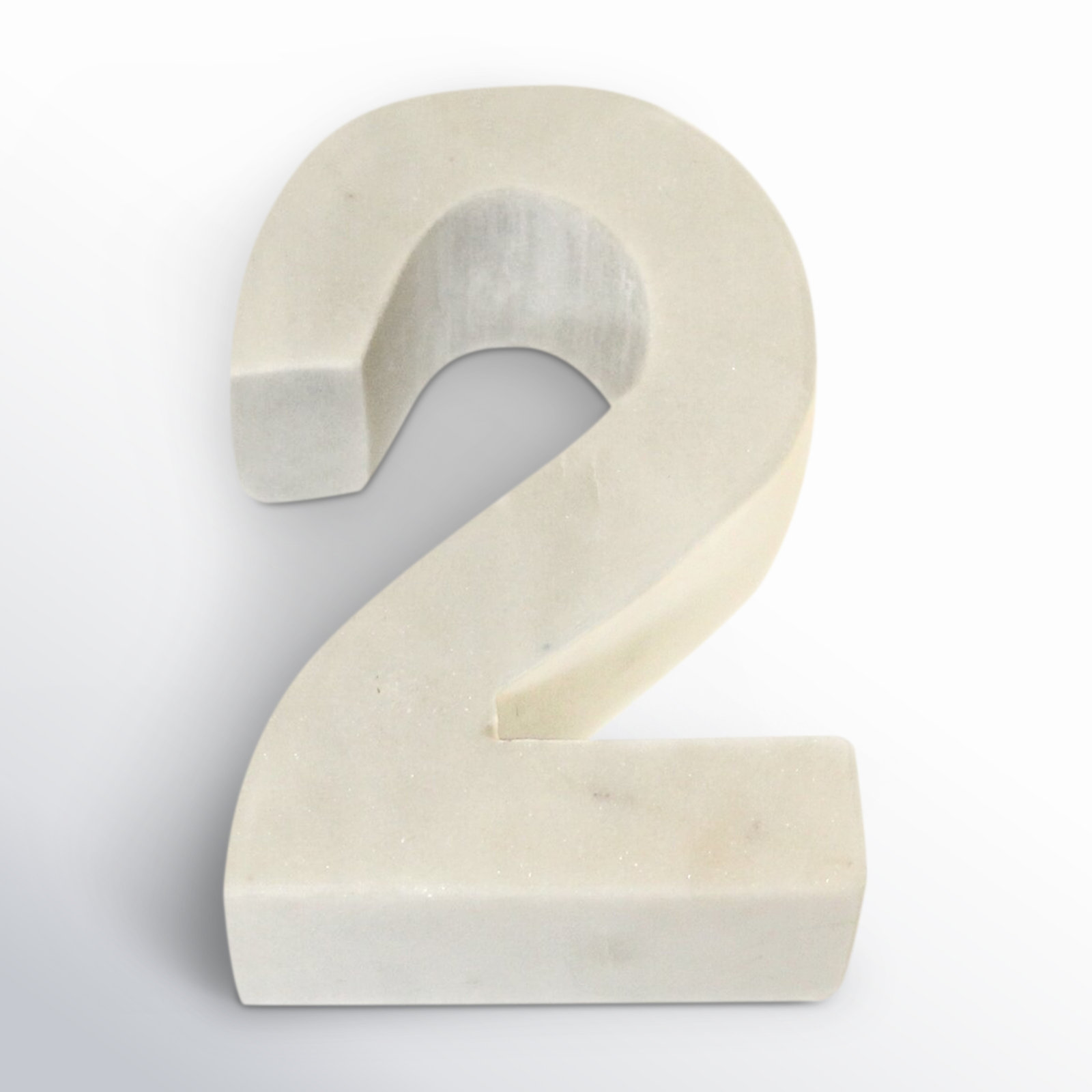 Zendaya Marble Number Letter Block, 2