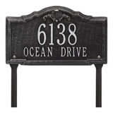 Gatewood Personalized Standard 2-Line Lawn Address Sign