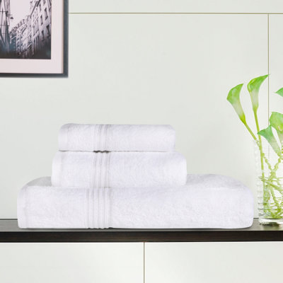  Blaylock 3 Piece Standard Cotton Towel Set
