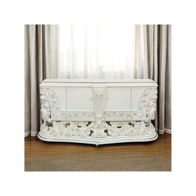 Serveur Adara blanc antique