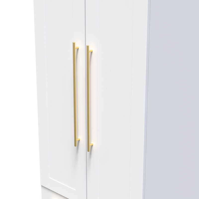 Behrad 2 Door 2 Drawer Wardrobe